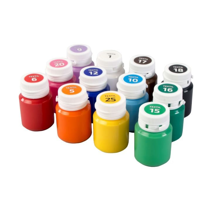 ROSA TALENT CAT Acrylic Paint Set for Fabric — image 2