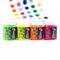 ROSA TALENT Fluorescent Acrylic Fabric Paint, 20 ml | various shades — image 1
