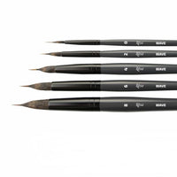ROSA WAVE 148 Natural Round Liner Brush | various sizes — image 3