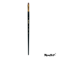 Roubloff 1127 Flat Natural Kolinsky Brush | various sizes