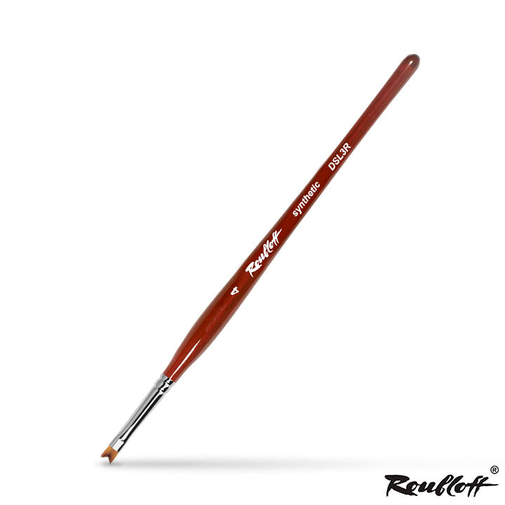 Roubloff Fish Tail Brush for Gel Nails | Various Sizes — Image 2