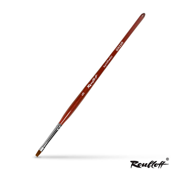 Roubloff Flat Brush for Nail Design | various sizes, image 2