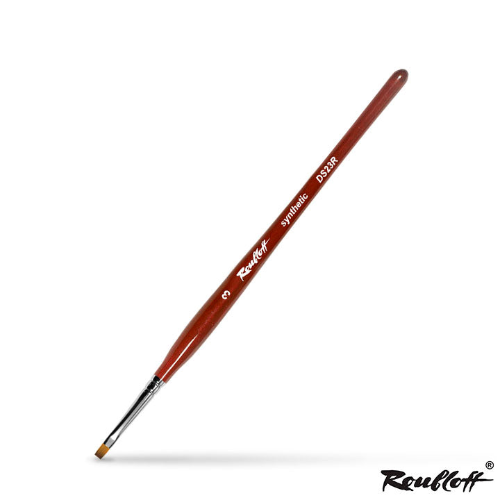 Roubloff Flat Brush for Nail Painting | various sizes — image 1