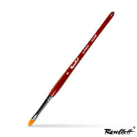Roubloff Oval Brush for Nail Modeling | various sizes — image 2