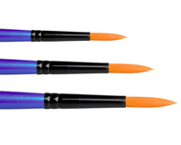 Round Brushes with Synthetic Bristles | various sizes