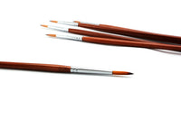 Round brushes with synthetic bristles | various sizes
