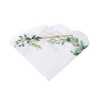 Round Decoupage Napkin Leaves Frame, 1 pc, image 2