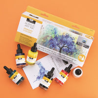 Royal & Langnickel Acrylic Ink, Basic Colors, 6 x 30 ml