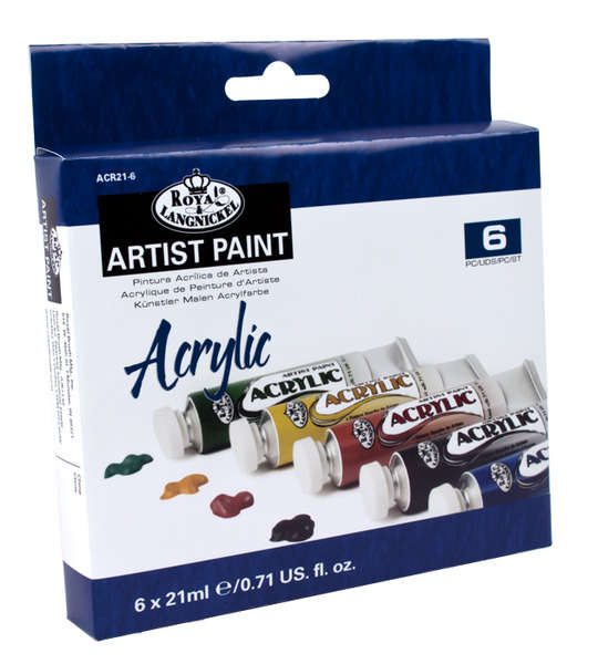 Royal & Langnickel Acrylic Paint Set / 6-Piece