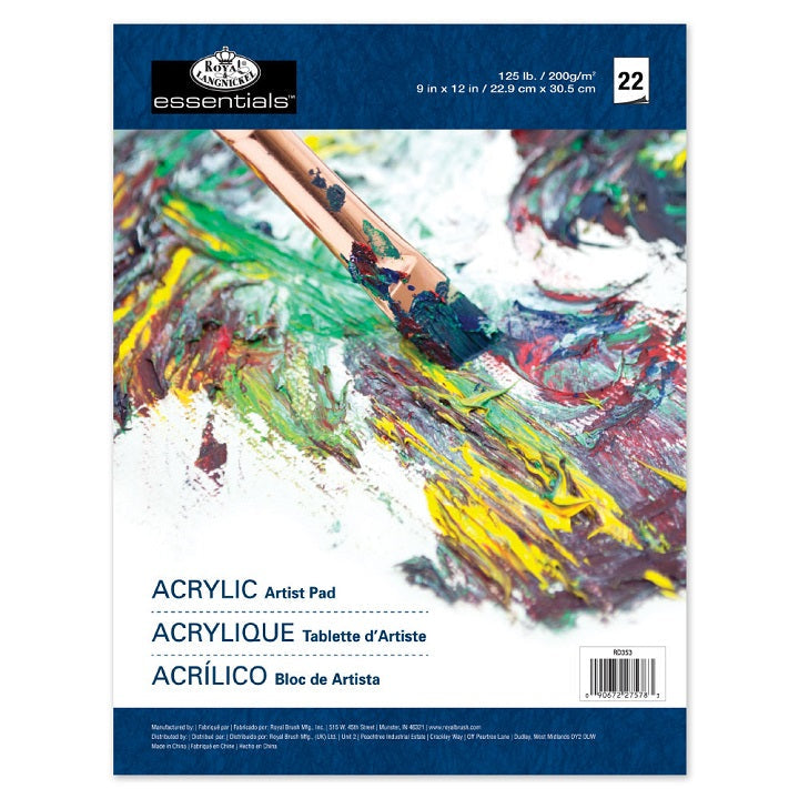 Royal & Langnickel ARTIST PAD Oil/Acrylic Paper Pad / 22 pcs