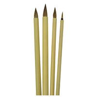 Royal and Langnickel Bamboo Brushes for Ceramics and Calligraphy, Set of 4, Image 2
