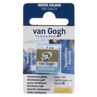 ROYAL TALENS Van Gogh Watercolor Half Pan 2 ml – Interference Yellow