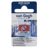 ROYAL TALENS Van Gogh Watercolor Half Pan 2 ml – Permanent Red Deep