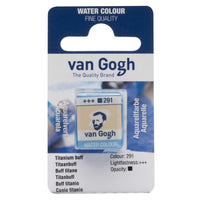 ROYAL TALENS Van Gogh Watercolor Half Pan 2 ml – Titanium Buff