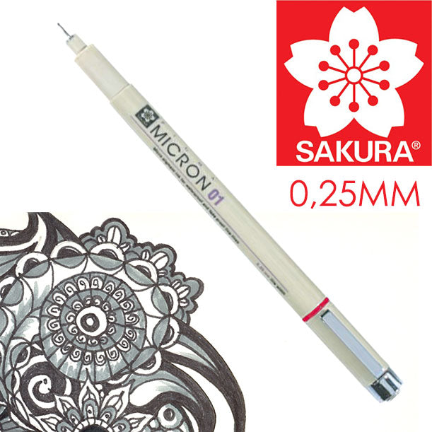 SAKURA Pigma Micron BLACK Technical Pen | various tip sizes - image 3