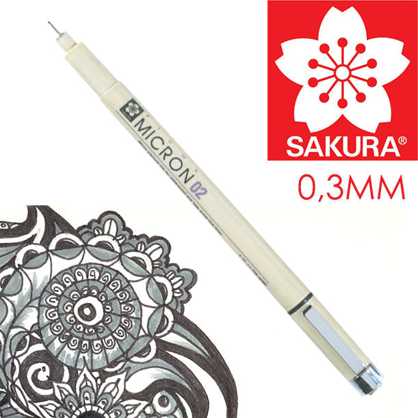 SAKURA Pigma Micron BLACK Technical Pen | various tip sizes - image 4
