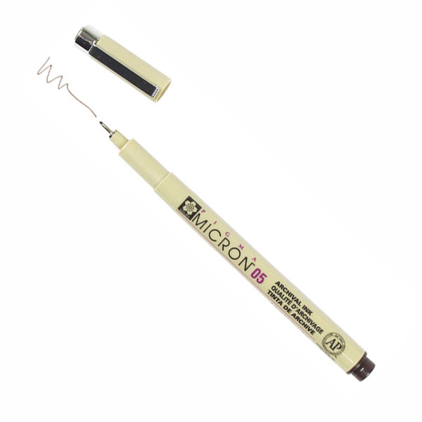 SAKURA Pigma Micron SEPIA Technical Pen | various line widths — image 1