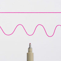 SAKURA Pigma Micron Technical Pen, Pink, 0.25–0.50 mm