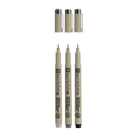 Sakura Pigma Micron Technical Pen Set of 3 Fineliners, image 2