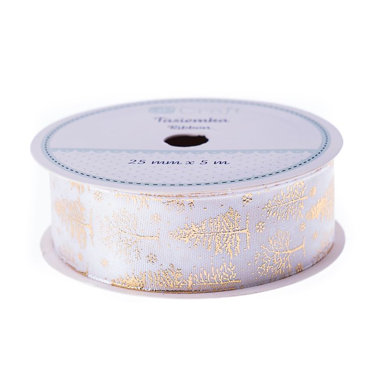 Satin Decorative Ribbon 25 mm x 5 m, image 2