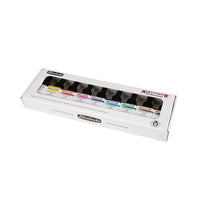 Schmincke AERO COLOR Basic Colors Acrylic Ink Set - 9 x 28 ml