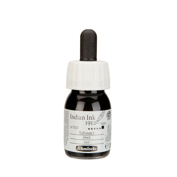 Schmincke Indian Ink, Black | various sizes — image 2