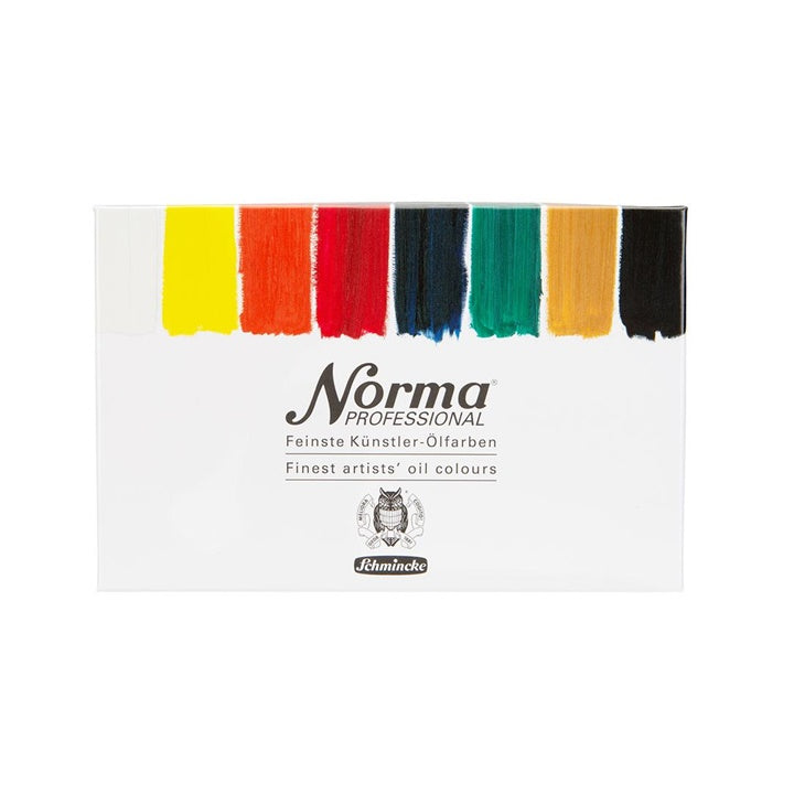 Schmincke Norma Professional Oil Paint Set in Tubes, 8 x 35 ml, image 1
