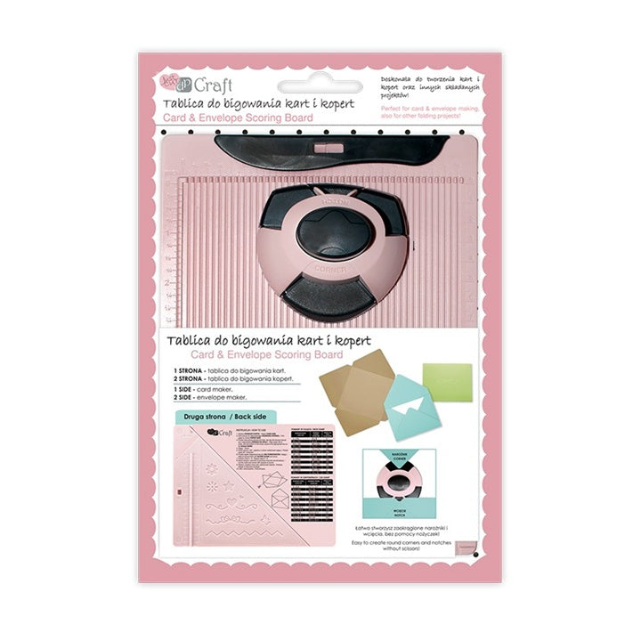 Scoring Board with Corner Punch for Making Cards and Envelopes — image 1