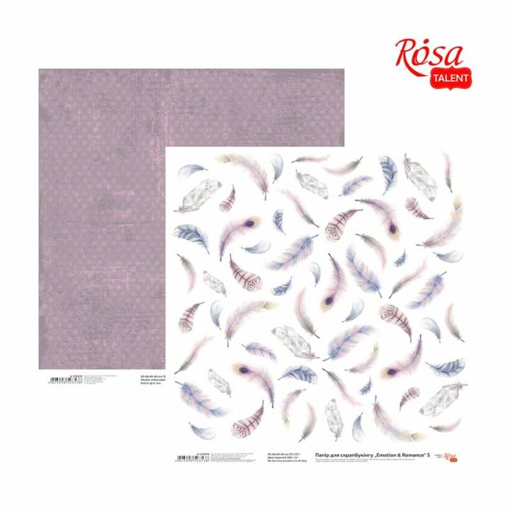 Scrapbooking Papers 30.48 x 30.48 cm Emotion and Romance | various motifs — image 5