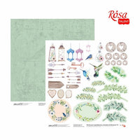 Scrapbooking Papers 30.48 x 30.48 cm Emotion and Romance | various motifs — image 7