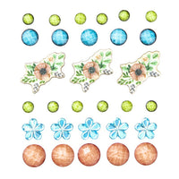 Self-Adhesive Decorative Rhinestones, 30 pcs