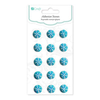 Self-Adhesive Snowflake Rhinestones