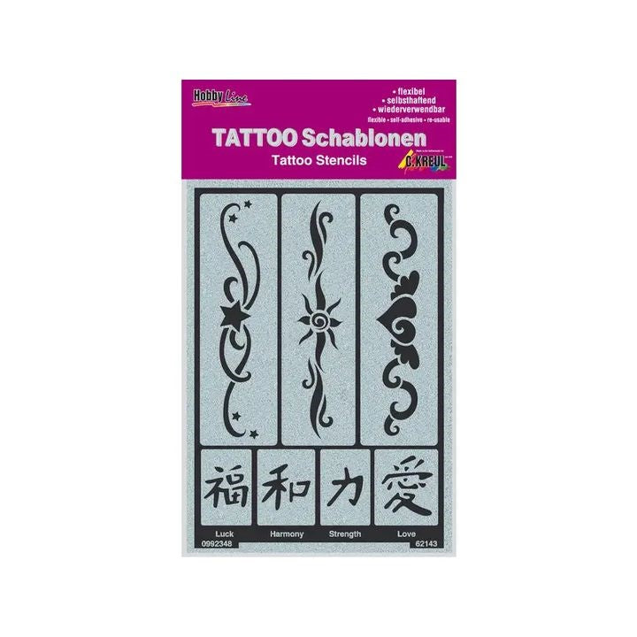 Self-Adhesive Tattoo Stencil Ribbons