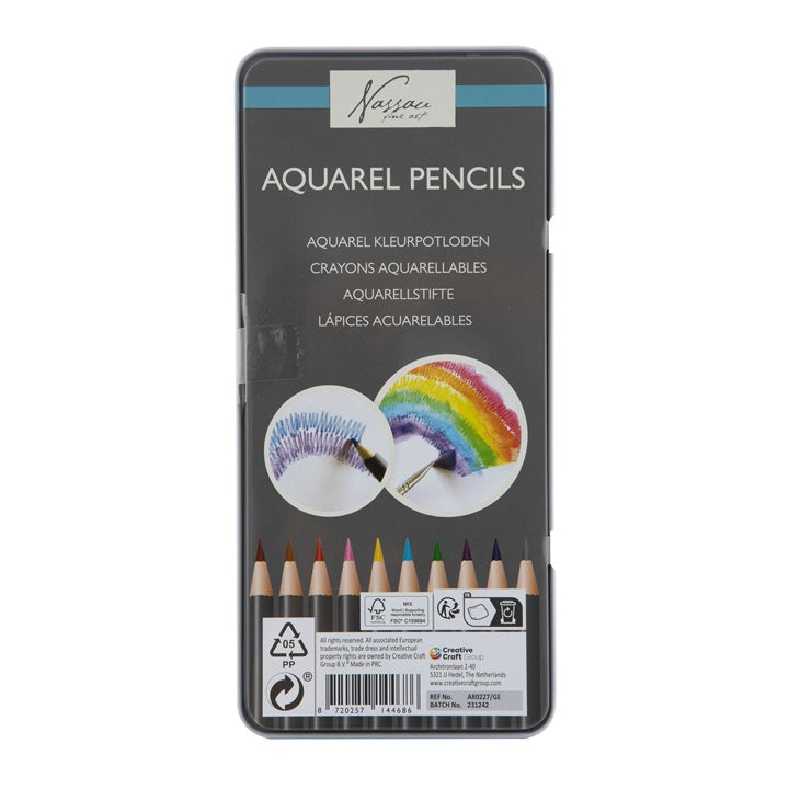 Set of 10 Watercolor Pencils — image 3