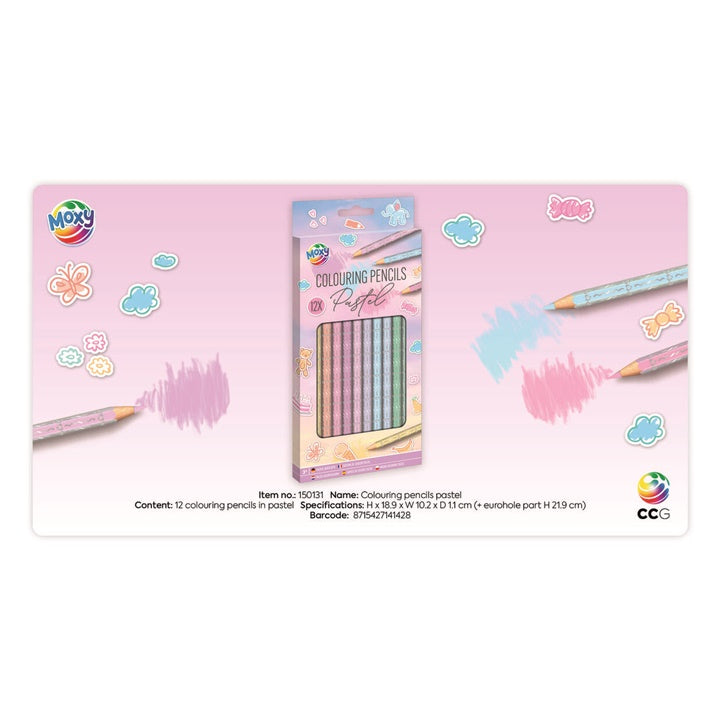 Set of 12 Colored Pencils — image 2