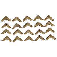 Set of 20 Gold Corners, various sizes, image 2