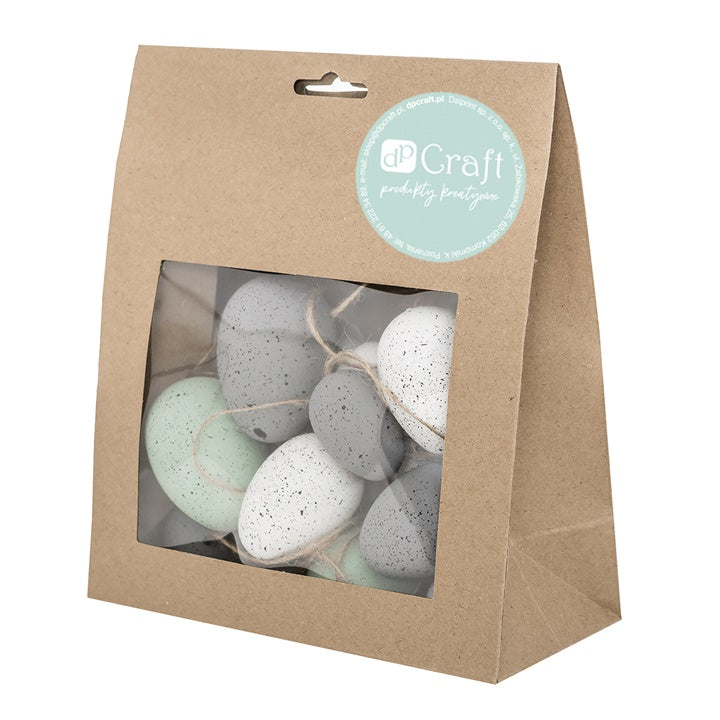 Set of 20 Hanging Colorful Eggs | various colors — image 1