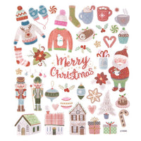 Set of 43 Christmas Stickers