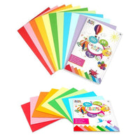 Set of 50 Colored Papers | various sizes — image 1