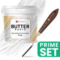 Set of Fine Relief Paste and Artist's Palette Knife