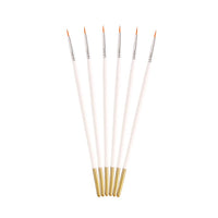 Set of Liner Brushes, 6-Piece | various sizes