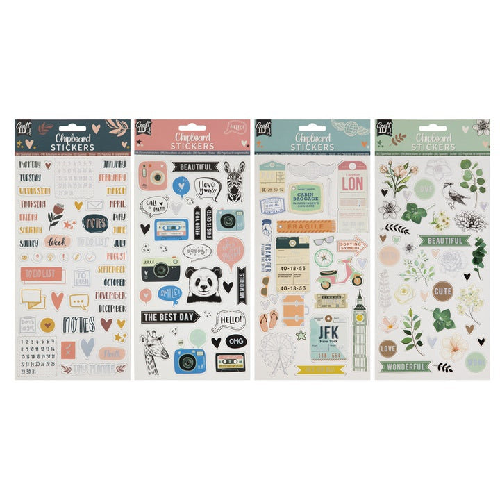 Set of Sturdy Stickers | Various Motifs — Image 1