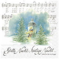 Silent Night Decoupage Napkins - 1 pc