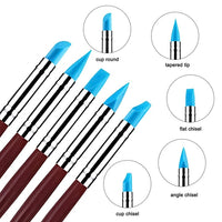 Set of 5 Silicone Brushes — Image 2