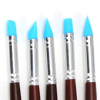 Set of 5 Silicone Brushes — Image 4