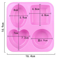 Silicone Casting Mold - 4 Shapes — image 2