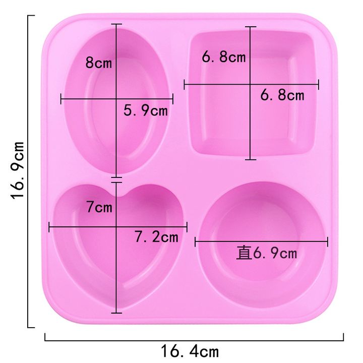 Silicone Casting Mold - 4 Shapes — image 2