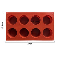 Silicone Casting Mold - Circles