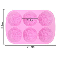 Silicone Casting Mold, Flowers