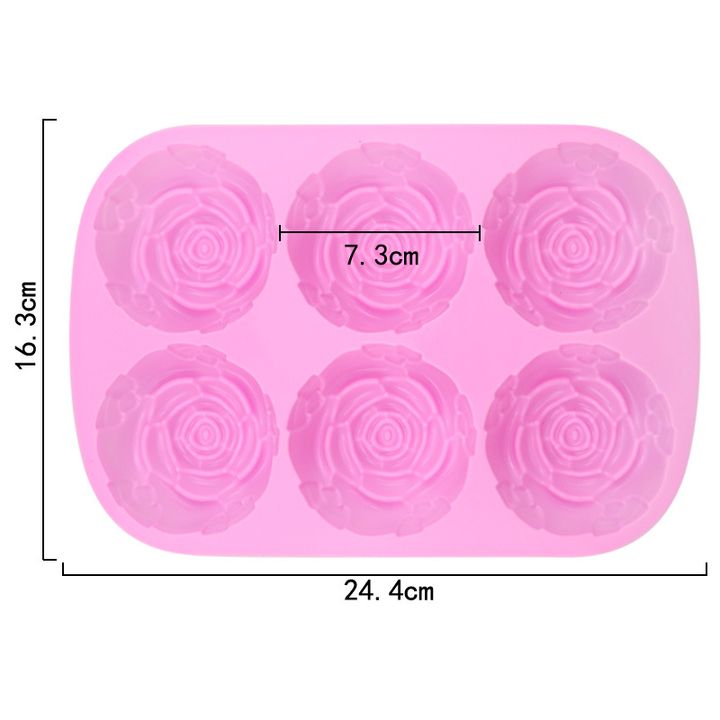 Silicone Casting Mold, Flowers